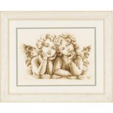 Vervaco Vervaco Dreaming Angels Counted Cross Stitch, Multi-Colour