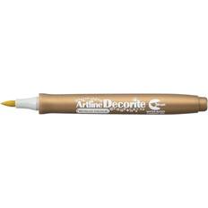 Guld Pensler Artline 12 stk. Decorite Brush gold