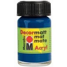 Marabu Arti e Mestieri Marabu Decormatt 15ml 053 m.blå