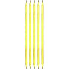 Knitpro Trendz Strumpstickor Akryl 20cm 6,00mm 7.9in US10 Yellow