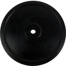 Gomma Piastre di Peso Tunturi Rubber Plate 20.0kg. Single nero nero