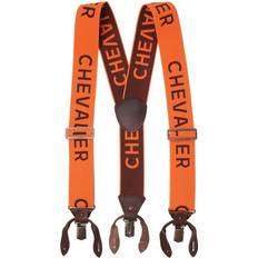 Logo Suspenders Brown