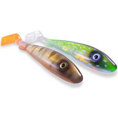 Svartzonker Big McRubber Flash Series (2-pack) Hot Perch & Baby Pike
