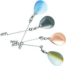 Fiskeutrustning Svartzonker Spinner Rig 4-pack Copper, Black, Blue, Brown