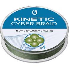 Kinetic cyber braid 4 Kinetic 4 Braid 150 M-0,14mm