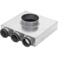 Lindab InDomo ventilboks PVCU ø100 mm 2 Slangestudse