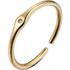 Nikita Ring - Gold/Transparent