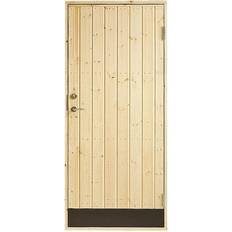 Ruskea Vajin Ovet Jabo 10 ° Rak Shed Door R (80x190cm)