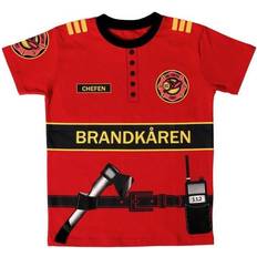 Brandman maskerad Maskerad Den Goda Fen Brandman T-shirt