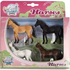 Kids Globe Figurer Kids Globe Horses 4pcs