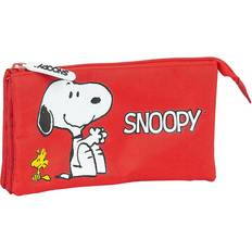 Safta Snoopy Triple Pencil Case
