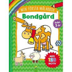 Min första målarbok : Bondgård (Hæftet, 2021)