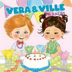 Böcker Vera och Ville på kalas (Inbunden, 2021)