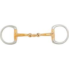 Br Mors olive pour cheval double brisure Equitation Argenté