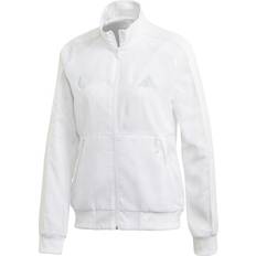 Tennis - Women Outerwear Adidas Tennis Uniforia Jacket Women - White/Reflective Silver/Dash Grey