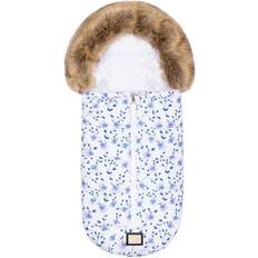Bjällra of Sweden Bjøllra Baby Footmuff Bloom One Size Blue