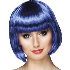 Femmes Perruques Courtes Boland Cabaret Wig Blue