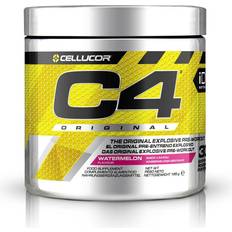 Pre-Workouts på salg Cellucor C4 Pre-Workout 30 Servings Watermelon Increase Energy Pre-Workout Supplements 4th Generation C4