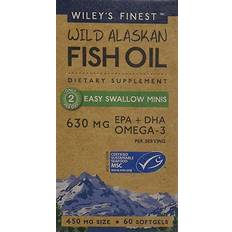 Wiley's Finest Wiley's Finest Fish Oil Easy Swallow Minis 60 Capsules