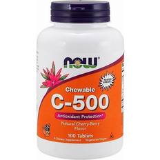 Now Foods Chewable C-500 Natural Cherry-Berry 100 Tablets
