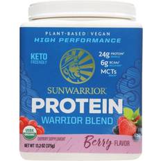 Sunwarrior Warrior Blend Plant-Based Organic Protein Berry 13.2 oz