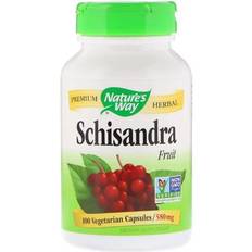 Schisandra Nature's Way, Schisandra Fruit, 580 mg, 100 Vegetarian Capsules