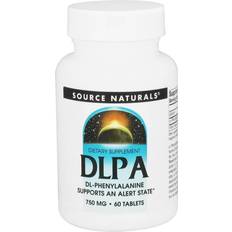 Vitamins & Supplements Source Naturals DLPA 750 mg 60 Tablets