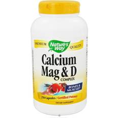 Vitamin d 250 Nature's Way Calcium-Magnesium-Vitamin D 250 Capsules