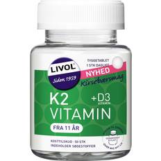 Livol 50 Livol K2 Vitamin + D3 50 stk