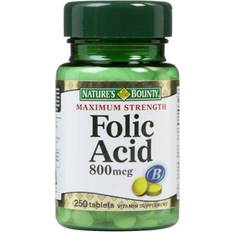 Folic acid Natures Bounty Folic Acid 800mcg 250 st
