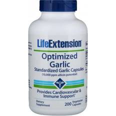 Life Extension Optimized Garlic 200 Vegetarian Capsules