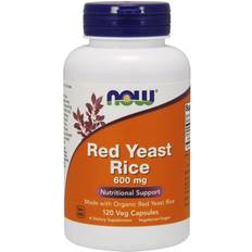 Red yeast Now Foods Red Yeast Rice, 600mg 120 vcaps