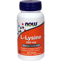 L lysine Now Foods L-Lysine 500mg 100 tablets