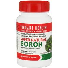 Vitamins & Supplements Vibrant Health Super Natural Boron 60 Vegetarian Capsules