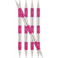 Knitpro SmartStix Strømpepinde Aluminium 14cm Pink 2,50mm