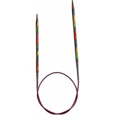 Knitpro 80 cm x 2.25 mm Symfonie Fixed Circular Needles, Multi-Color