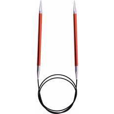 Aluminium Strikkepinde Knitpro Zing Rundpinde Aluminium 80cm 5,00mm 31.5in US8 Ruby