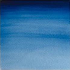 Blue Water Colours Winsor & Newton and Half Pan Artist Watercolour Paint Prussian Blue
