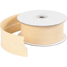 Biais Rubans Creativ Company Bias Binding Tape, W: 36 mm, natural, 10 m/ 1 roll