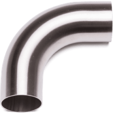 Lemvigh-Müller Bøjning 90° DS 316L SATIN Ø63,5X1,6