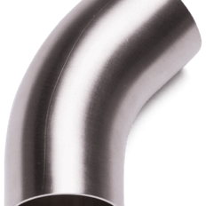 Lemvigh-Müller Bøjning 45° DS 316L SATIN Ø51X1,2