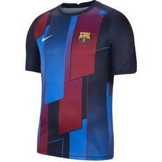 Nike Barcelona Tränings T-Shirt Pre Match Dri-FIT Blå/Navy/Röd Flerfärgad;Blå