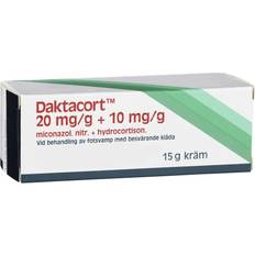 Hydrokortison Receptfria läkemedel Daktacort 20mg/g + 10mg/g 15g Kräm