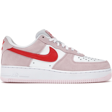 Men - Nike Air Force 1 - Pink Shoes Nike Air Force 1 Low '07 QS Valentine’s Day Love Letter M - Tulip Pink/University Red/White