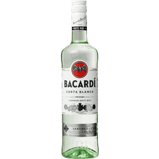 Bacardi Carta Blanca Superior White Rum 37.5% 70 cl