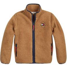 Tommy Hilfiger Heritage Badge Sherpa Jacket - Amarillo