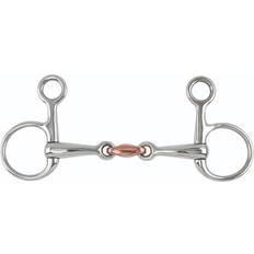 Shires Copper Lozenge Hanging Cheek Snaffle