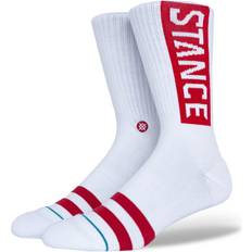 Stance OG Crew Socks Unisex - WhiteRed