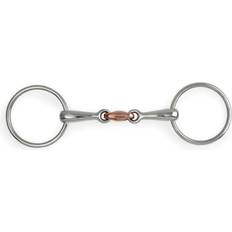 Stainless steel Bits Shires Copper Lozenge Horse Loose Ring Snaffle