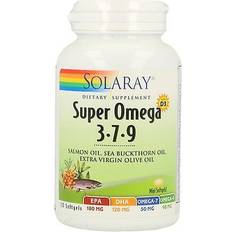 Solaray Super Omega 3-7-9 with Vitamin D3 120 pcs